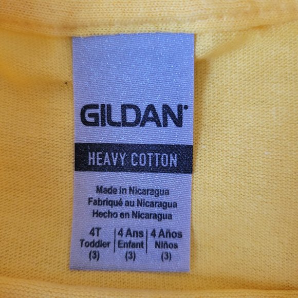 Toddler Smiley Face Print T-Shirt - Picture 2 of 6